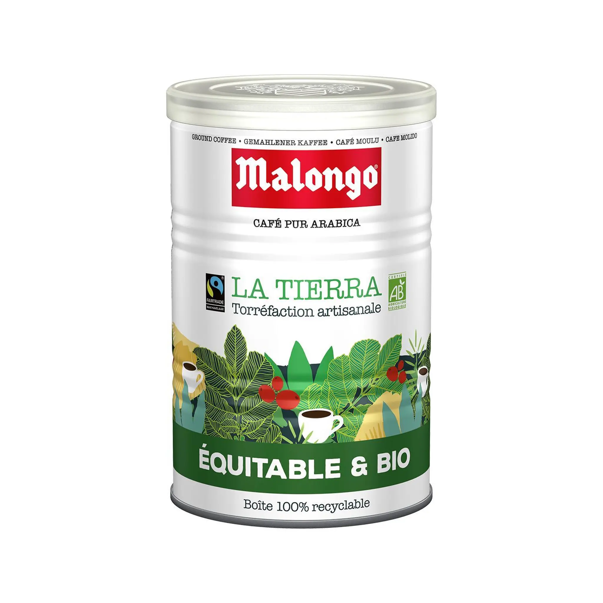 MALONGO Café moulu la tierra pur arabica bio