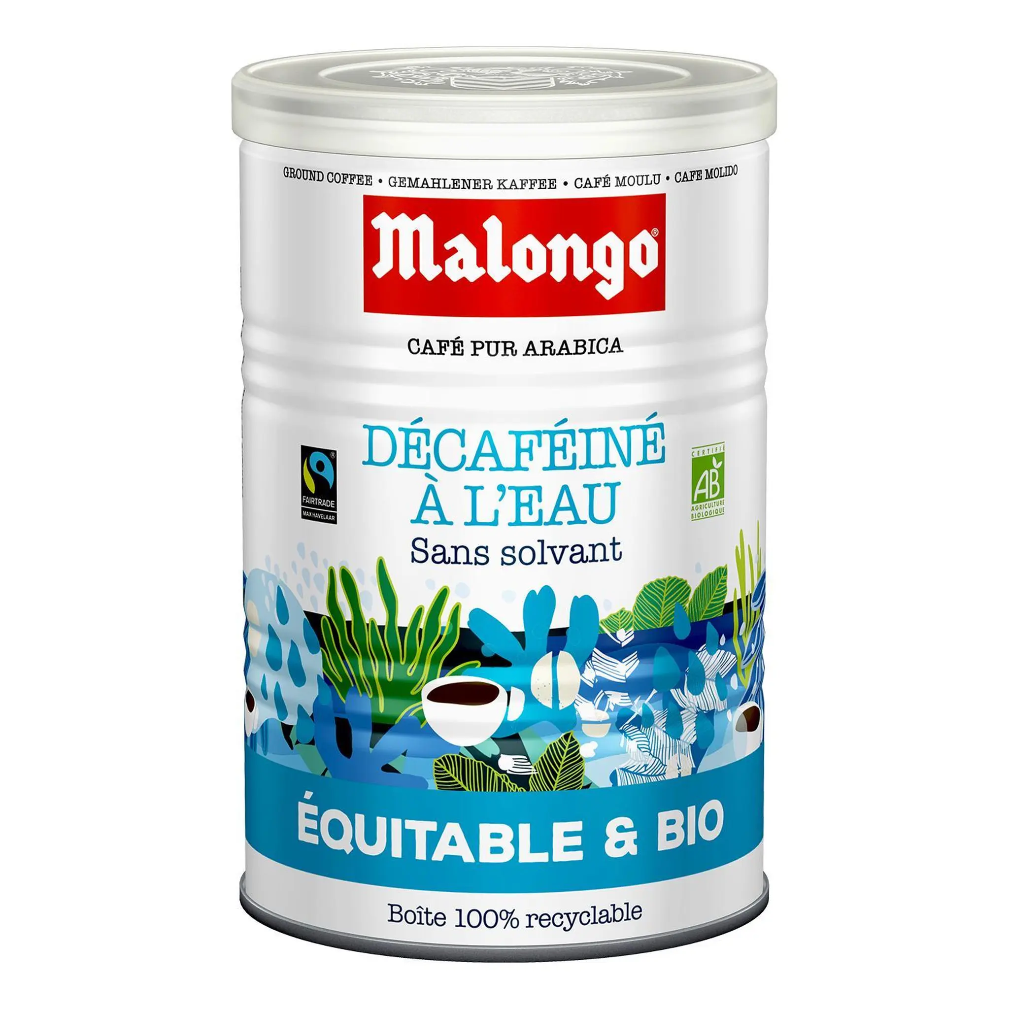 MALONGO Café bio moulu décaféiné
