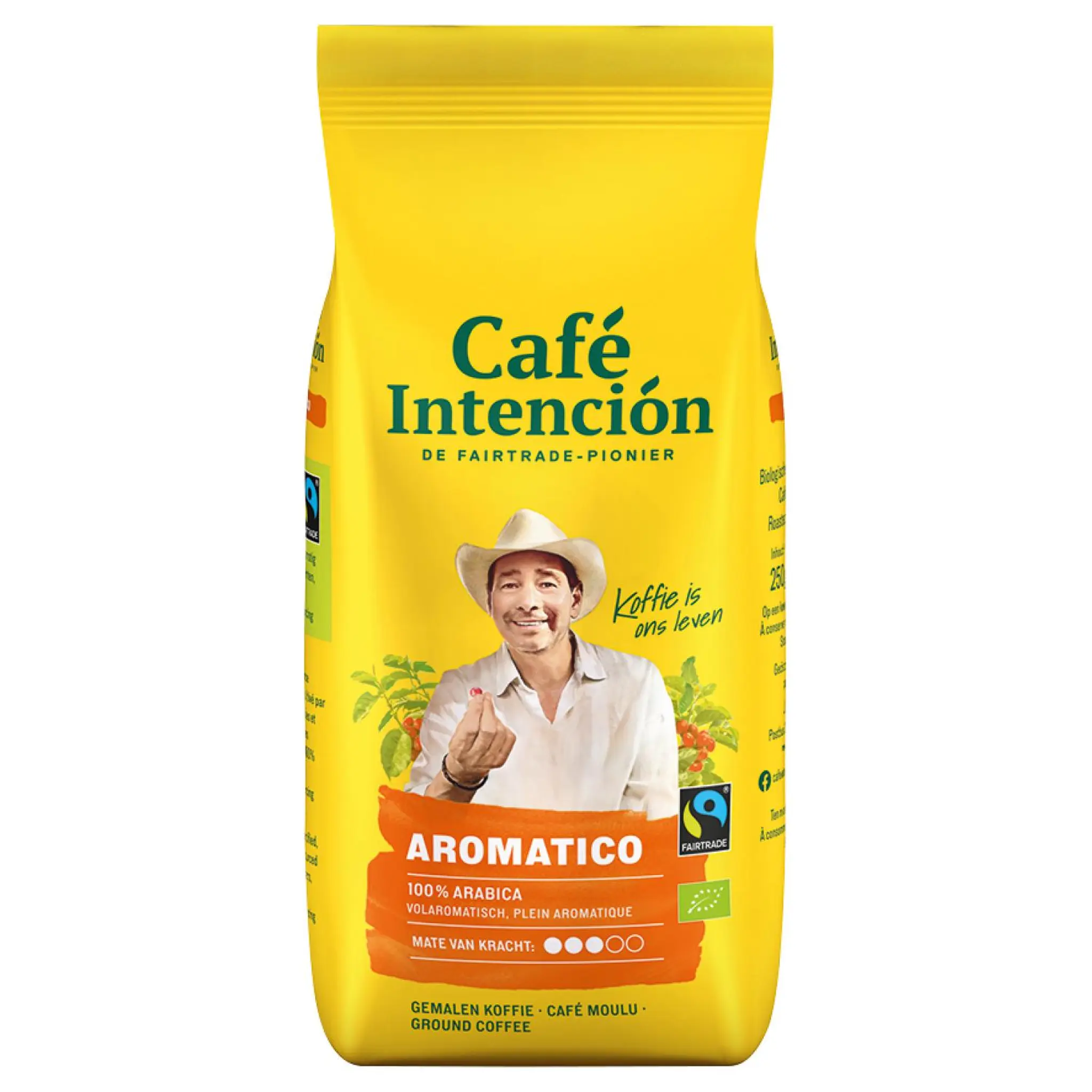 INTENCION Café moulu aromatico pur arabica bio