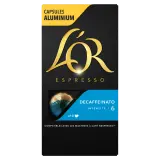 L'OR Espresso Capsules de café decaffeinato intensité 6 compatibles Nespresso