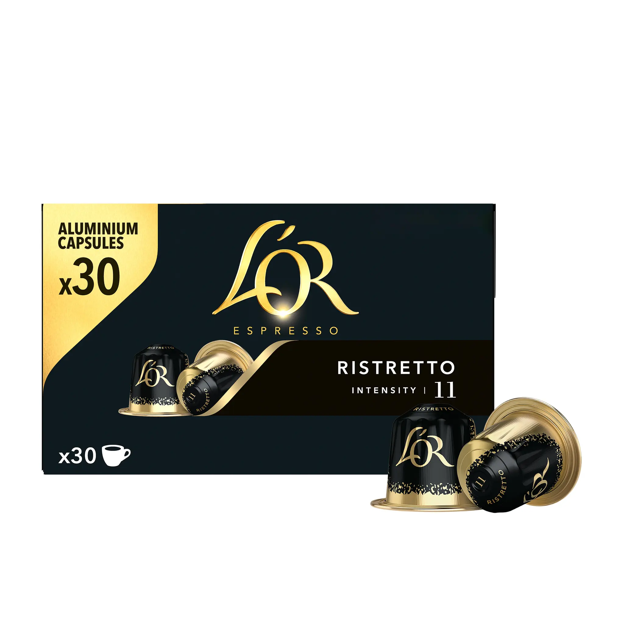 L'OR Espresso Capsules de café Ristretto intensité 11 compatibles Nespresso