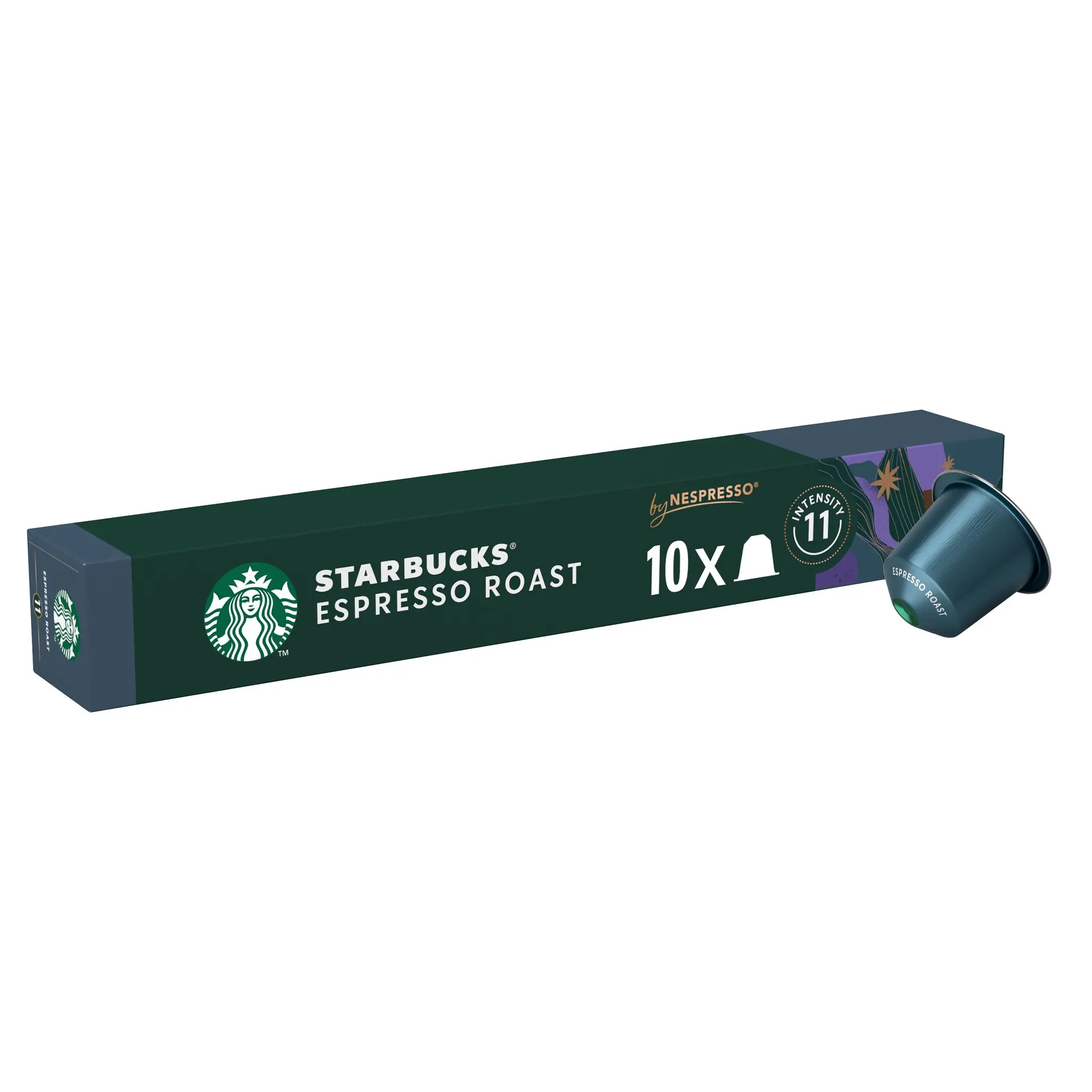 STARBUCKS Capsules de café Espresso roast compatible Nespresso