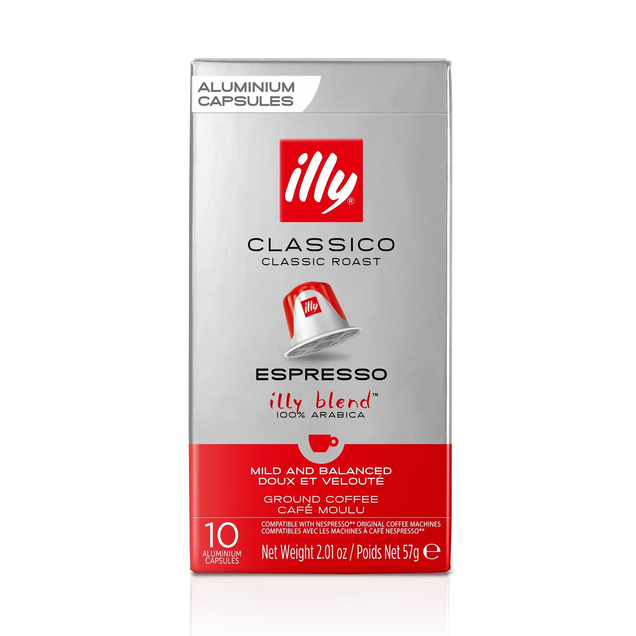 ILLY Capsules de café espresso classico compatibles Nespresso