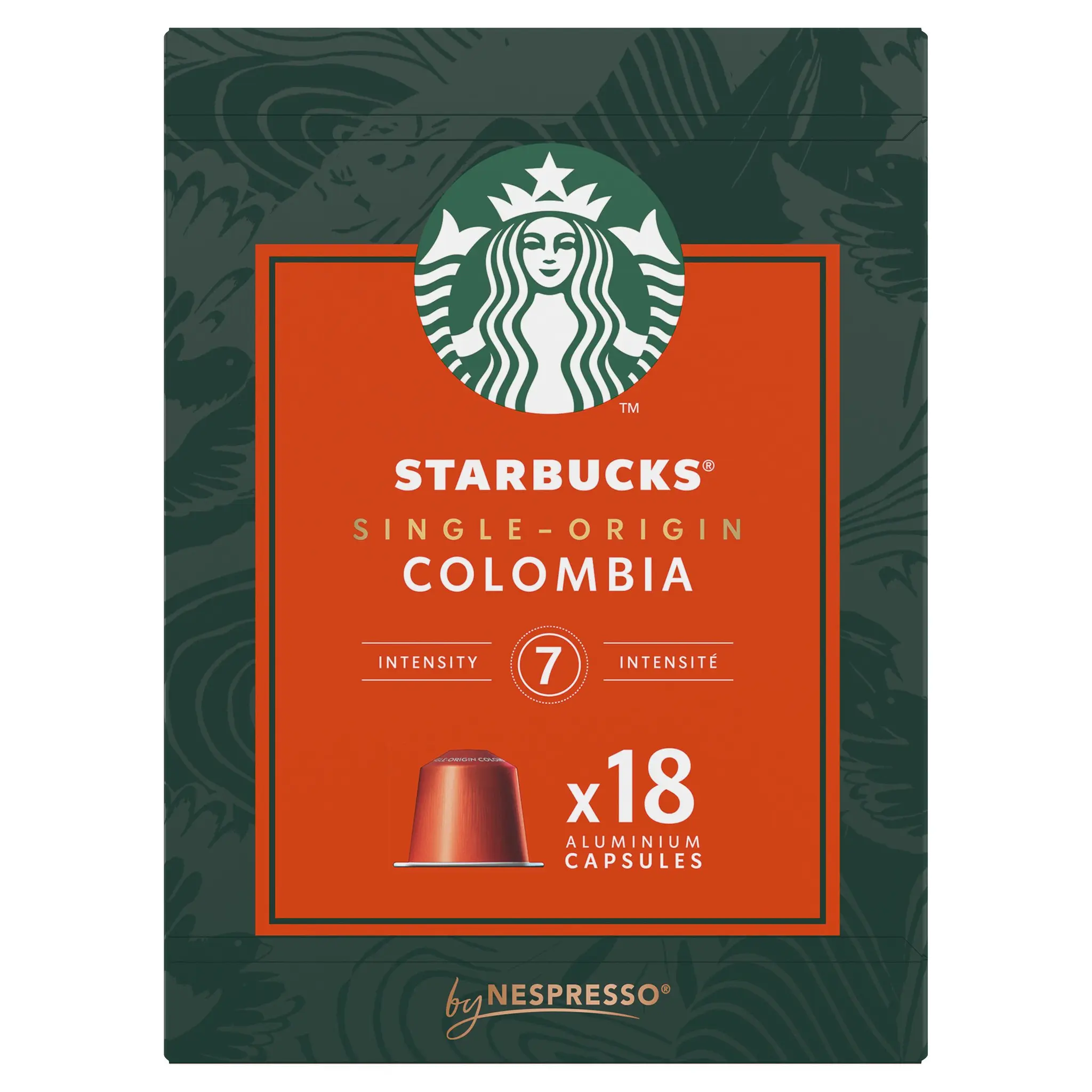 STARBUCKS Capsules de café Colombia intensité 7 compatibles Nespresso