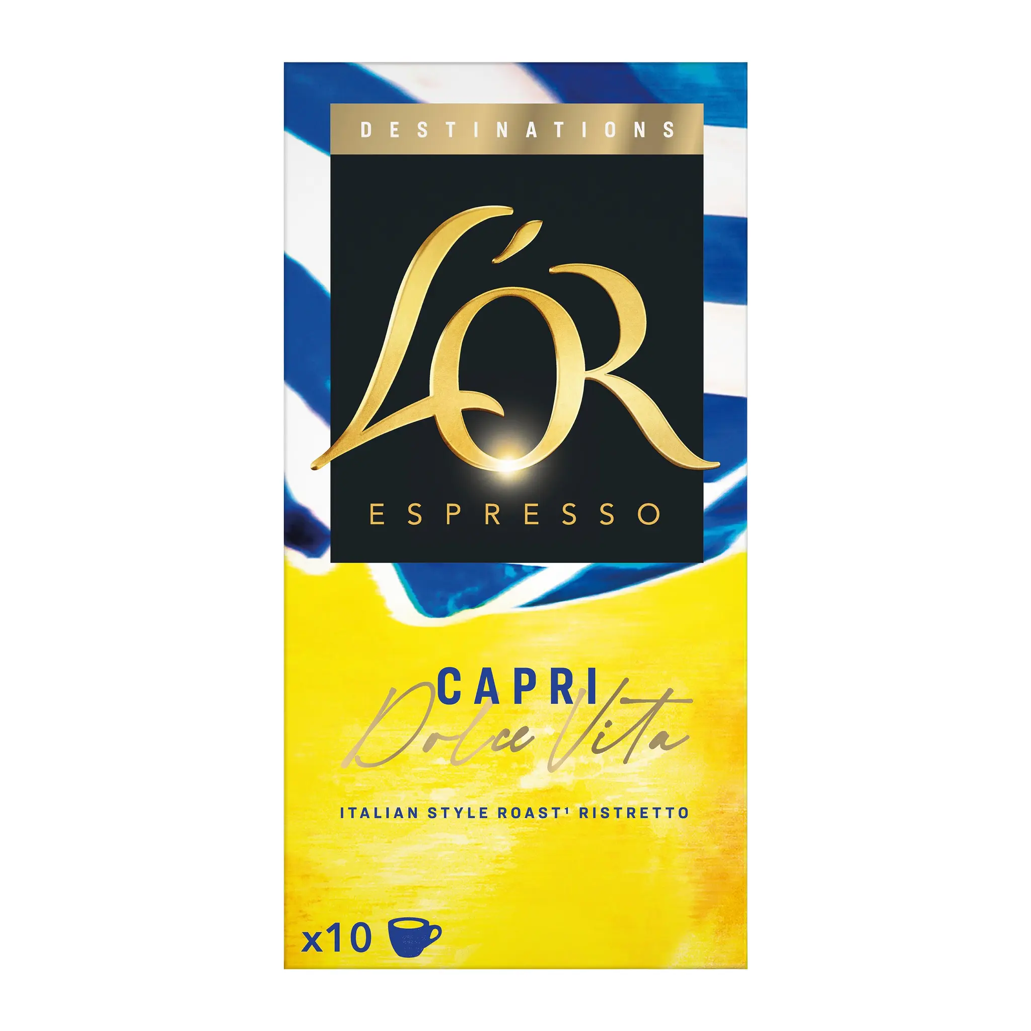 L'OR Espresso Capsules de café ristretto Capri Dolce Vita compatible Nespresso