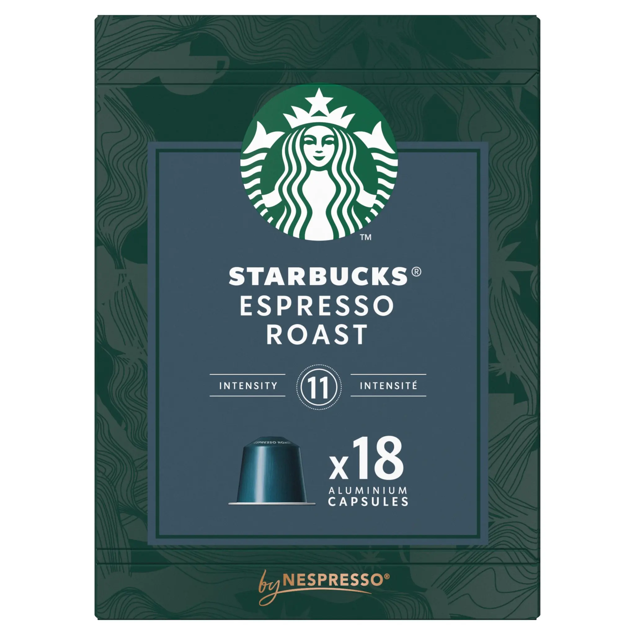 STARBUCKS Capsules de café Espresso Roast Intensité 11