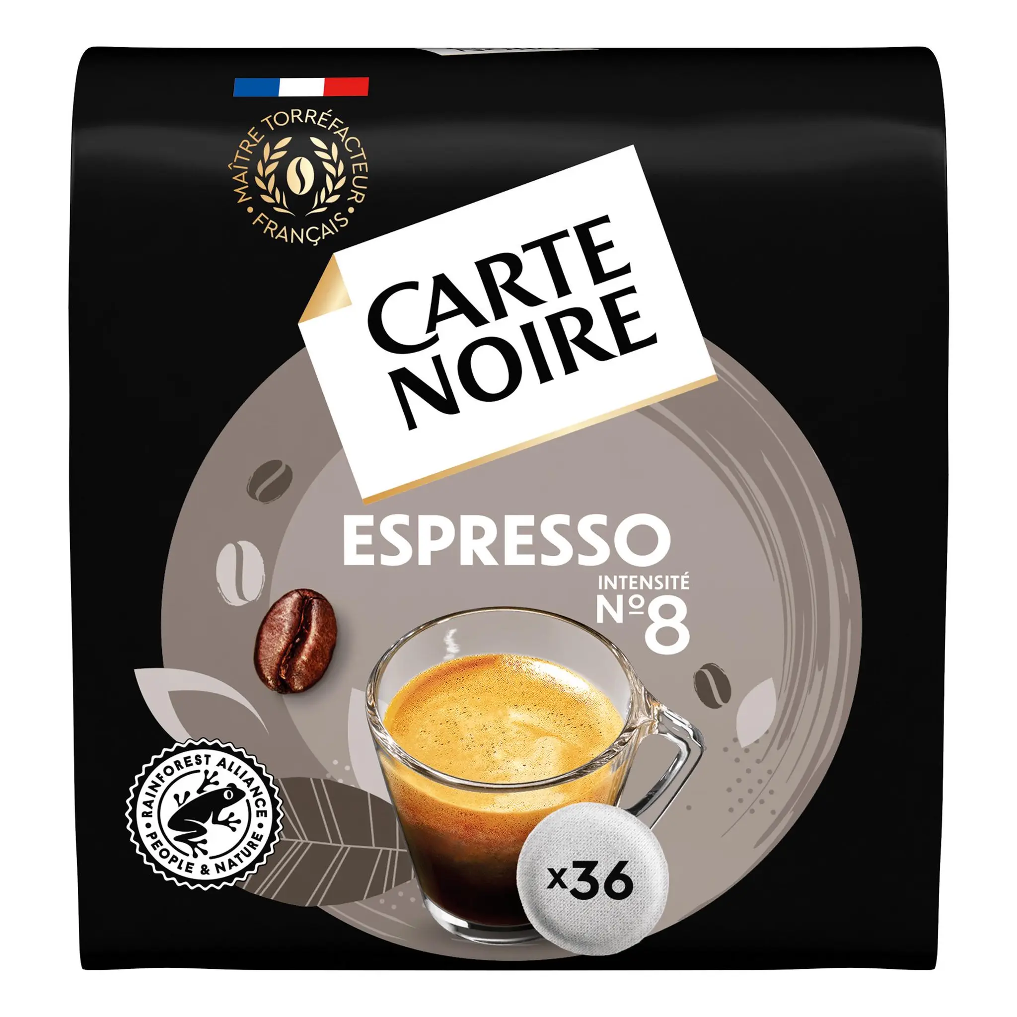 CARTE NOIRE Carte Noire Café moulu espresso intensité 8