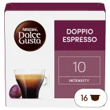 NESCAFE Capsules de café double espresso intensité 10 compatibles Dolce Gusto