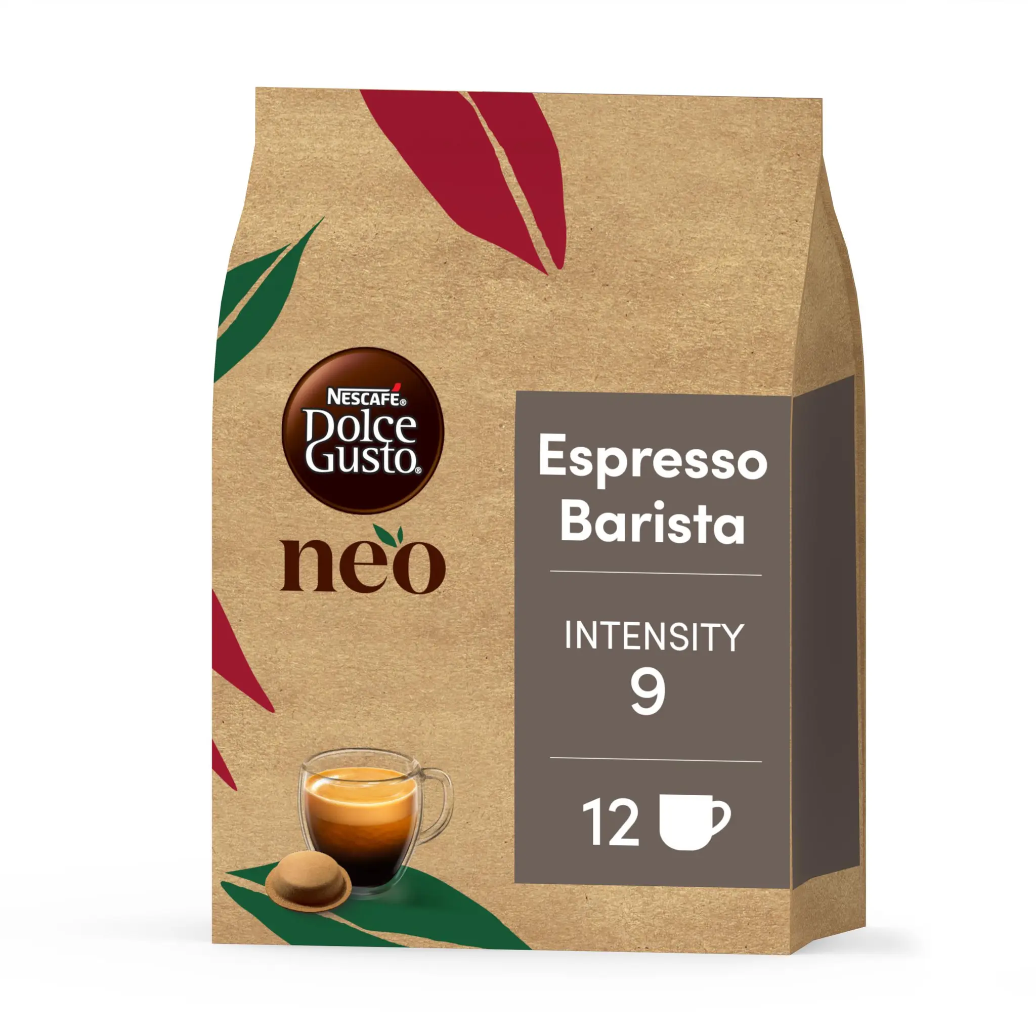 DOLCE GUSTO NEO Capsules de café Espresso Barista Intensité 9