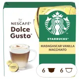 STARBUCKS Capsules de café macchiato vanille de Madagascar compatibles Dolce Gusto