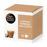 DOLCE GUSTO Capsules de café cortado espresso macchiato compatibles Dolce Gusto