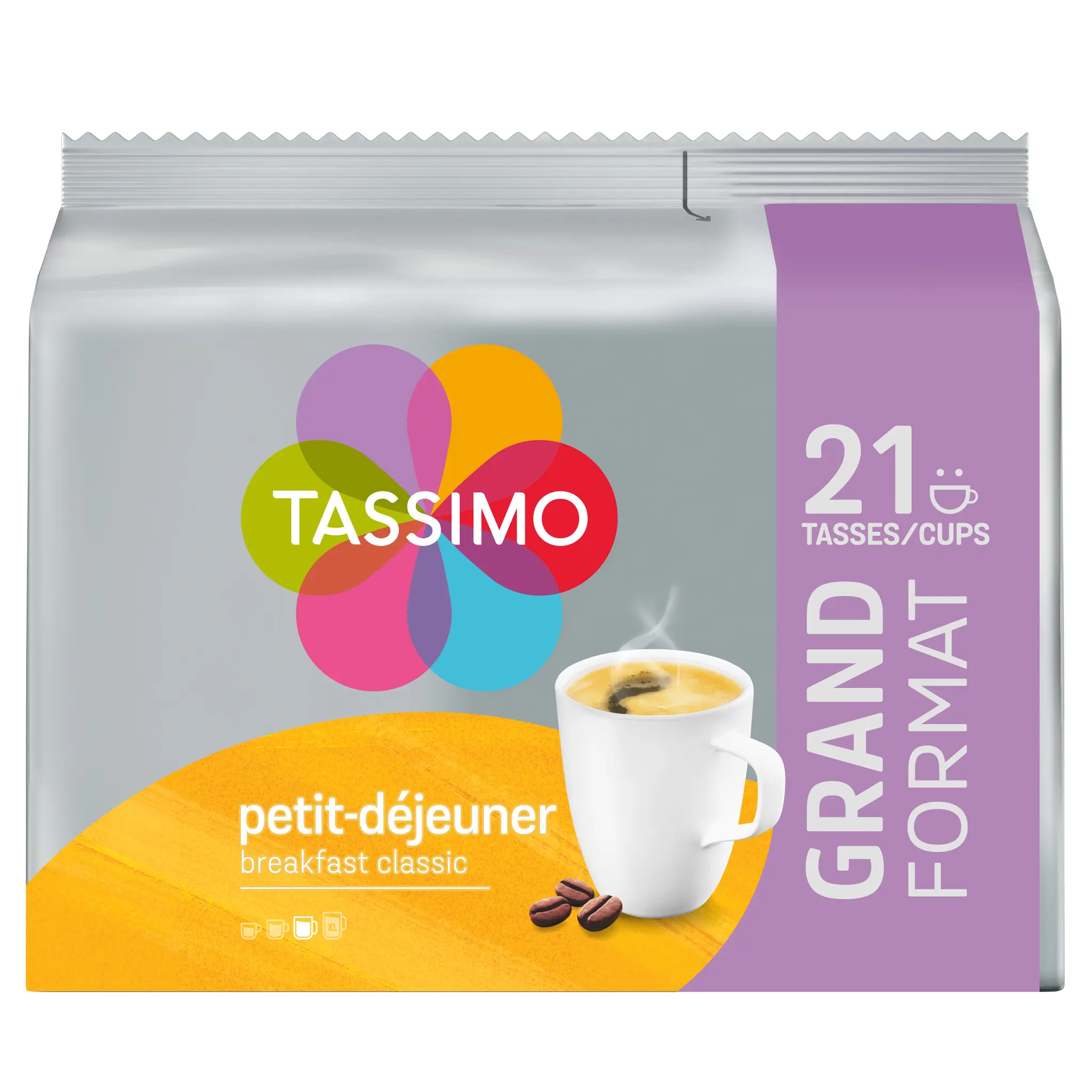 TASSIMO Dosettes de café classique Petit-déjeuner