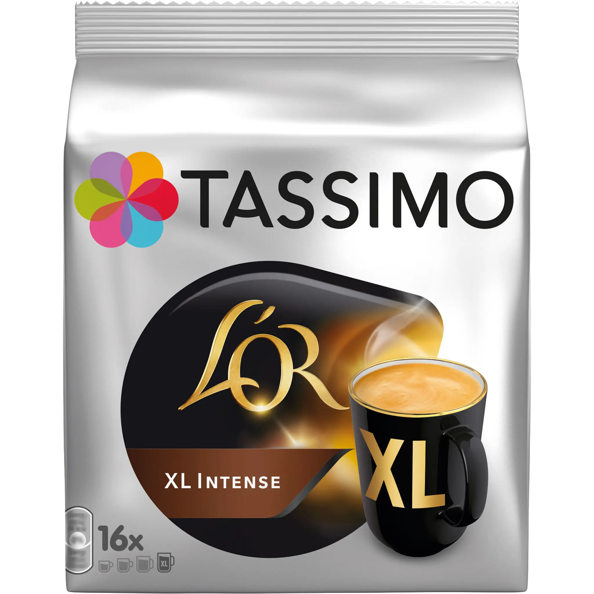 TASSIMO Dosettes de café l'Or XL intense