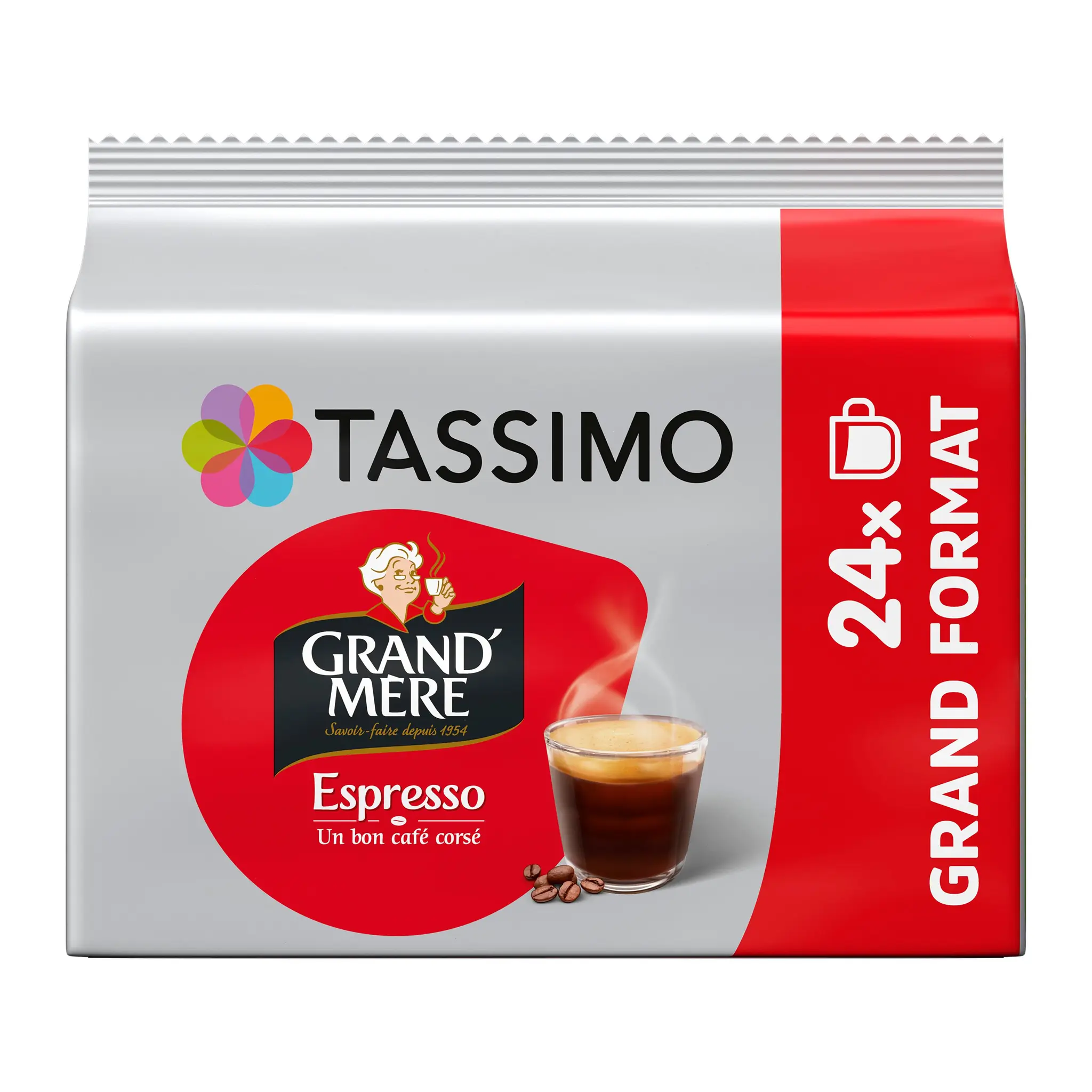 TASSIMO Dosette de café Expresso Grand'Mère