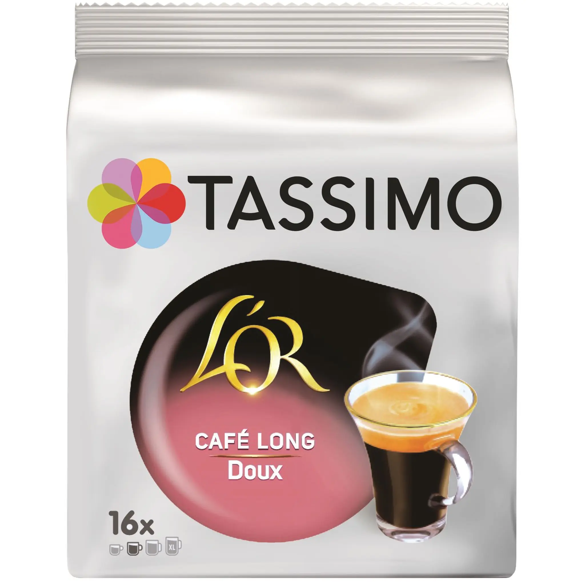 TASSIMO Dosettes de café long doux L'Or
