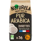 NATURELA Pur Arabica café bio en dosettes intensité 7