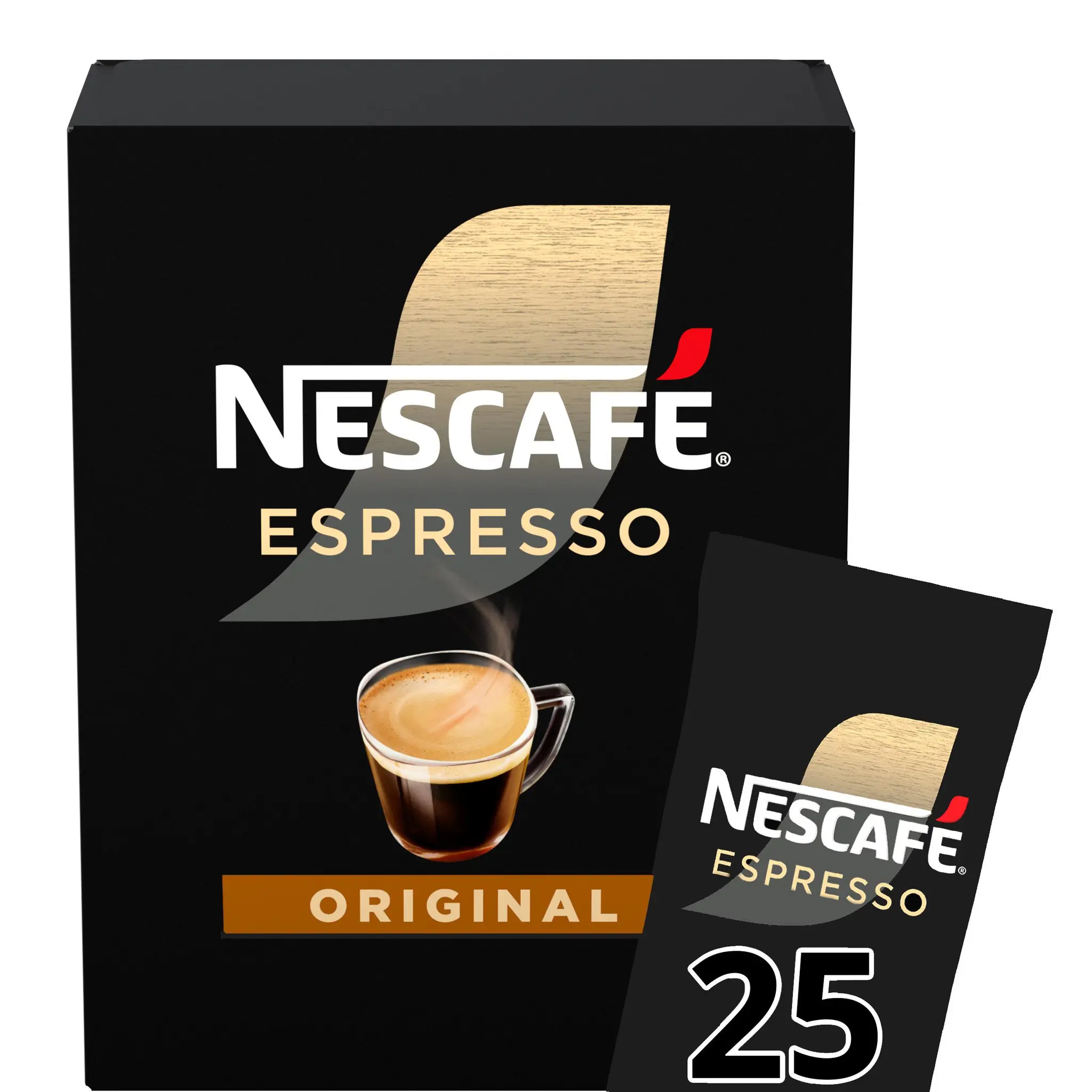 NESCAFE Café espresso pur Arabica en stick