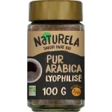 NATURELA Café lyophilisé bio 100% arabica intensité 7