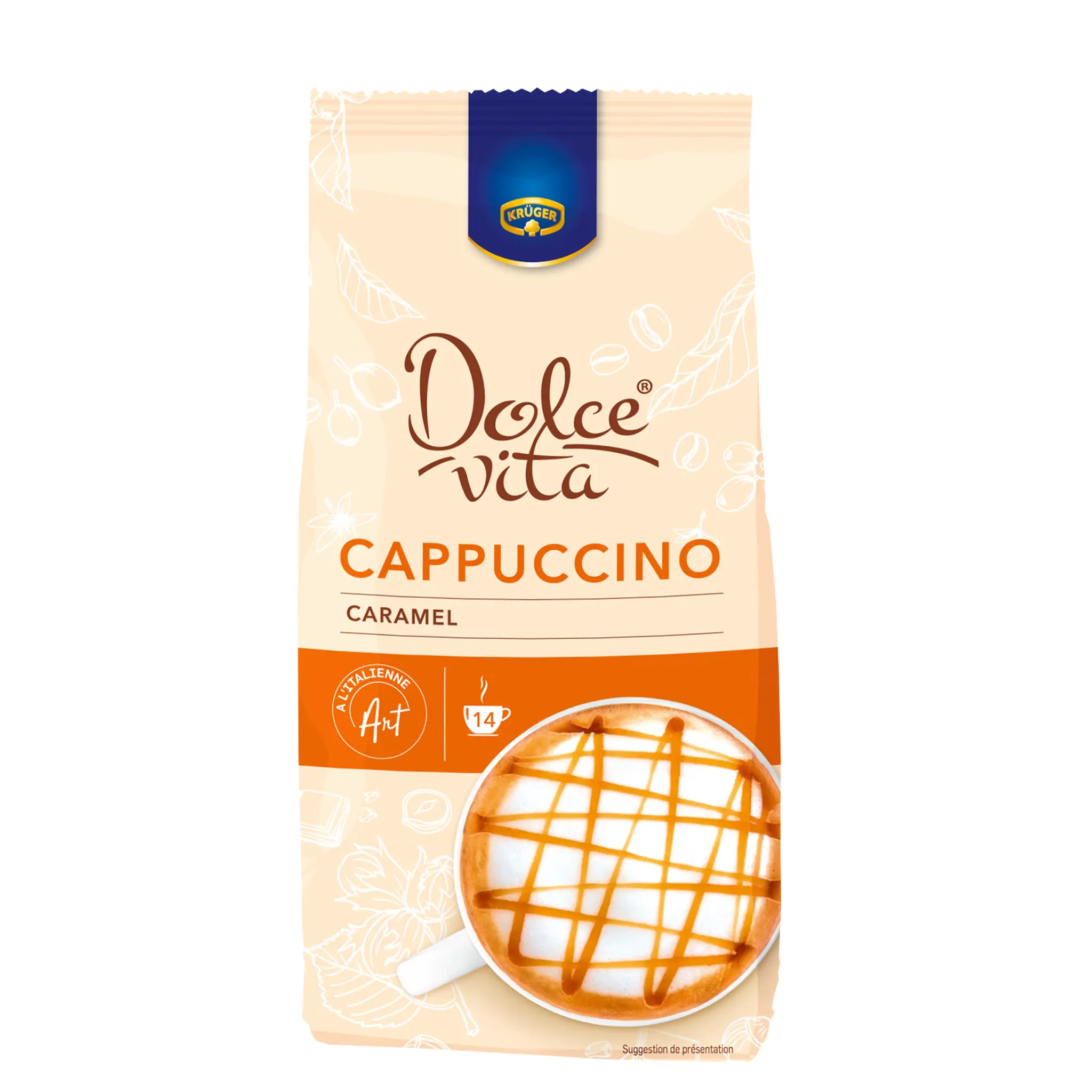 DOLCE VITA Préparation pour cappuccino caramel