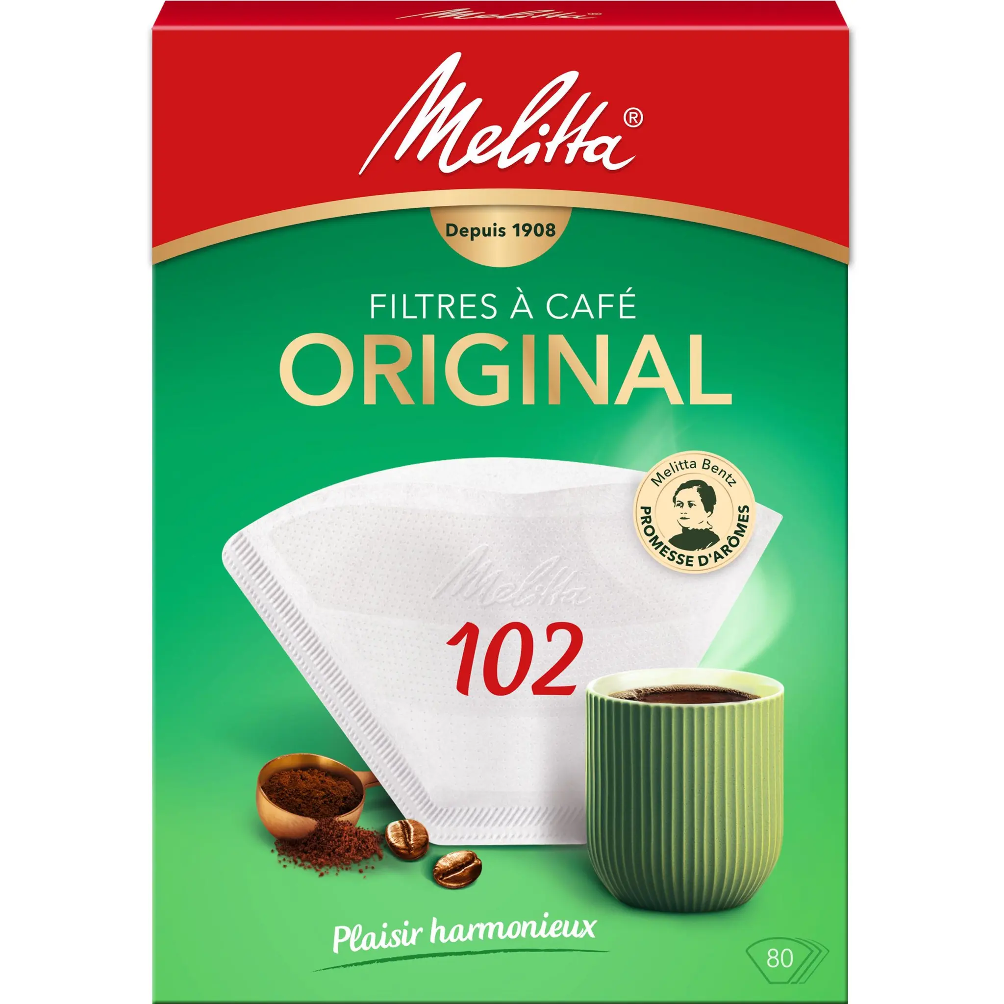 MELITTA Filtres à café blanc 102