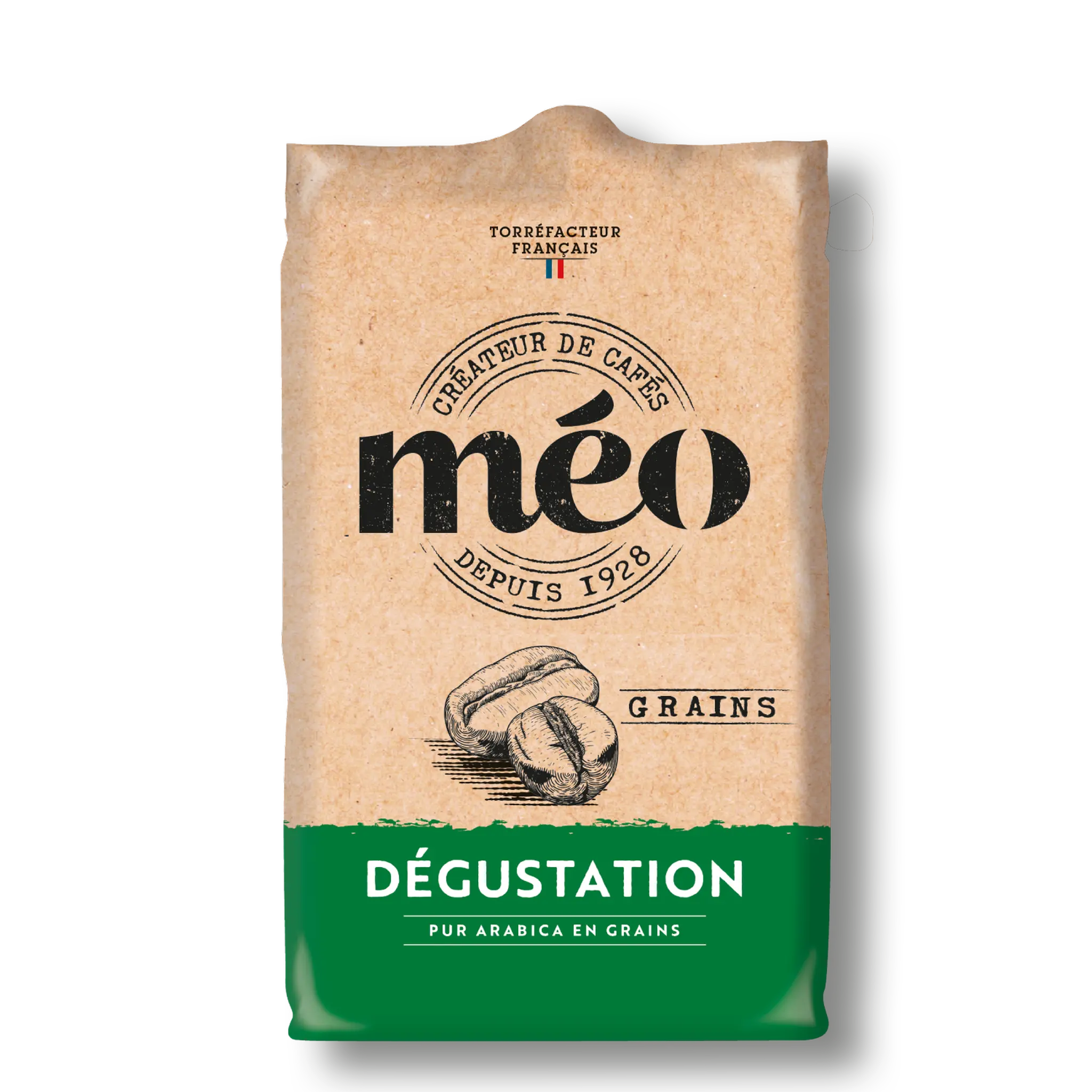 MEO Café en grains dégustation pur arabica