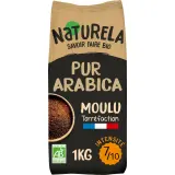 NATURELA Café moulu bio pur arabica intensité 7
