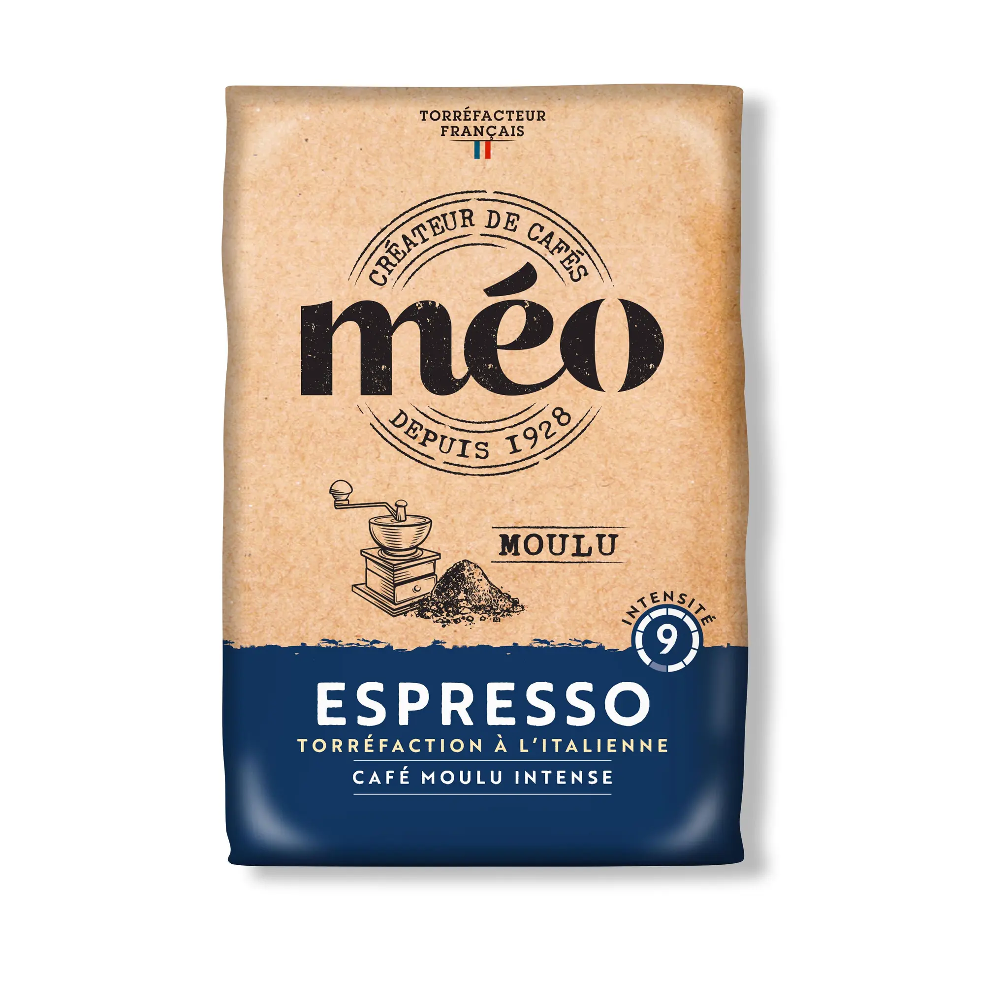 MEO Café moulu Espresso intensité 9