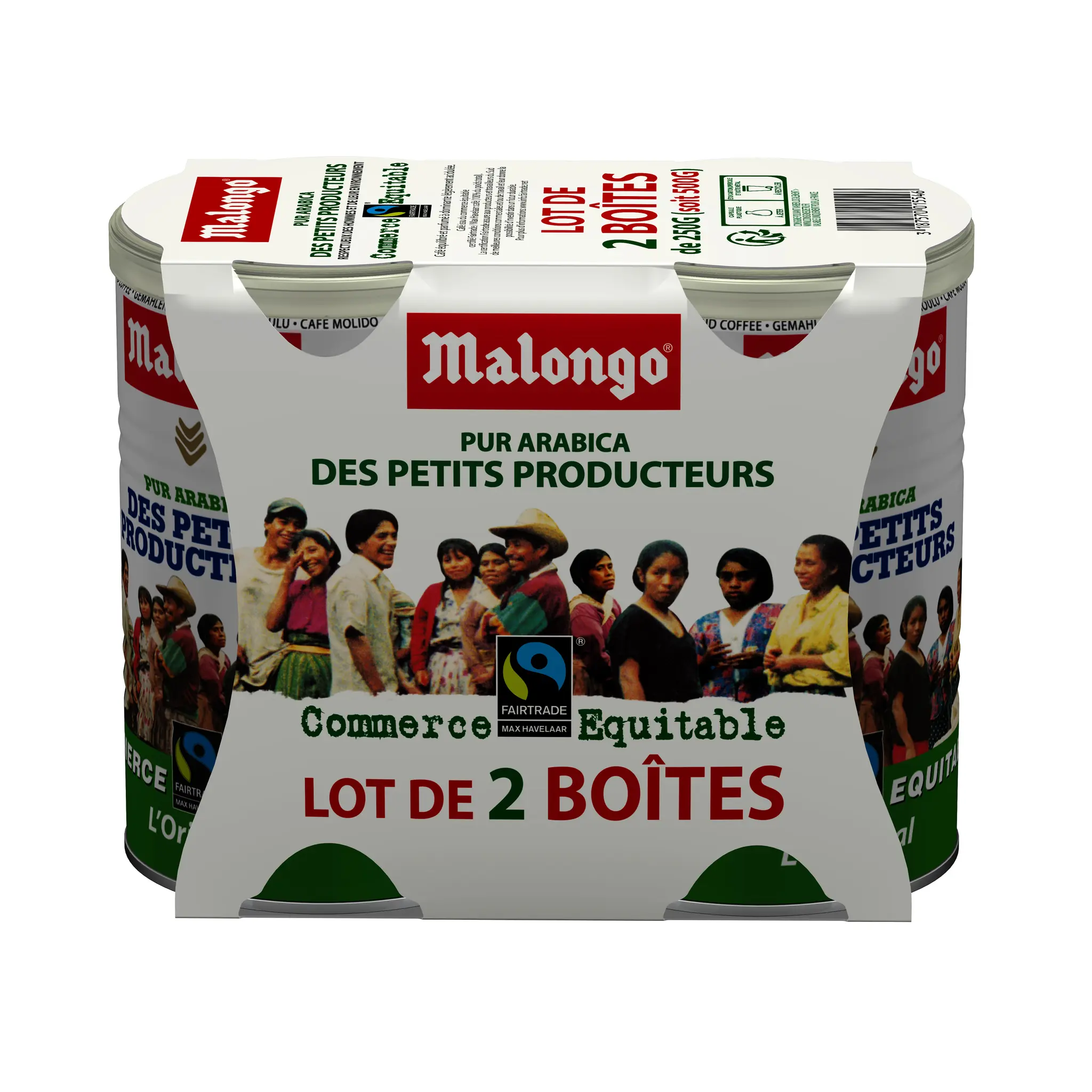 MALONGO Café moulu pur arabica commerce équitable