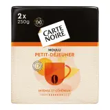 CARTE NOIRE Café moulu robusta et arabica intensité 7