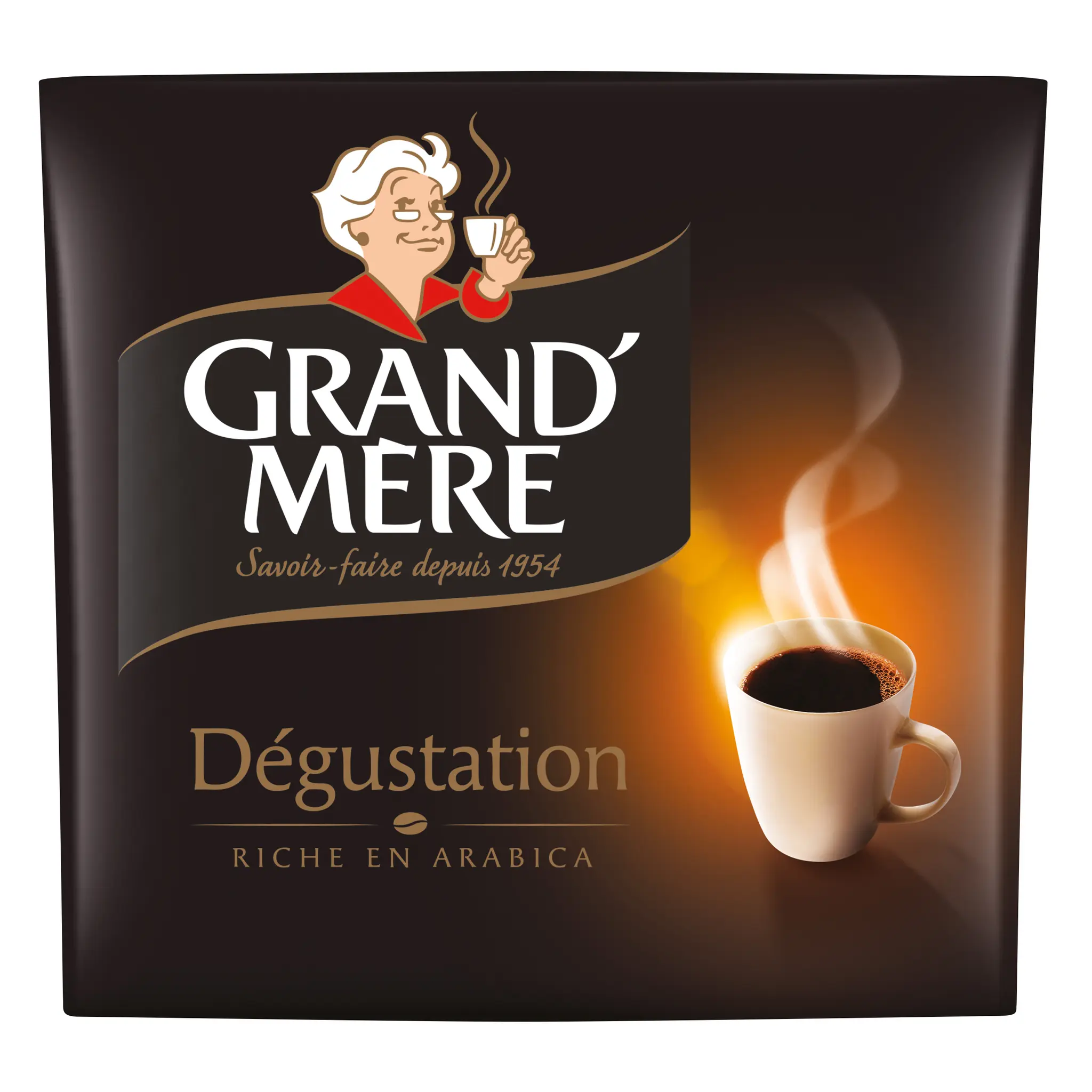 GRAND'MERE Café moulu dégustation riche en arabica