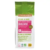 ETHIQUABLE Café moulu bio Bolivie gourmand vanille intensité 6