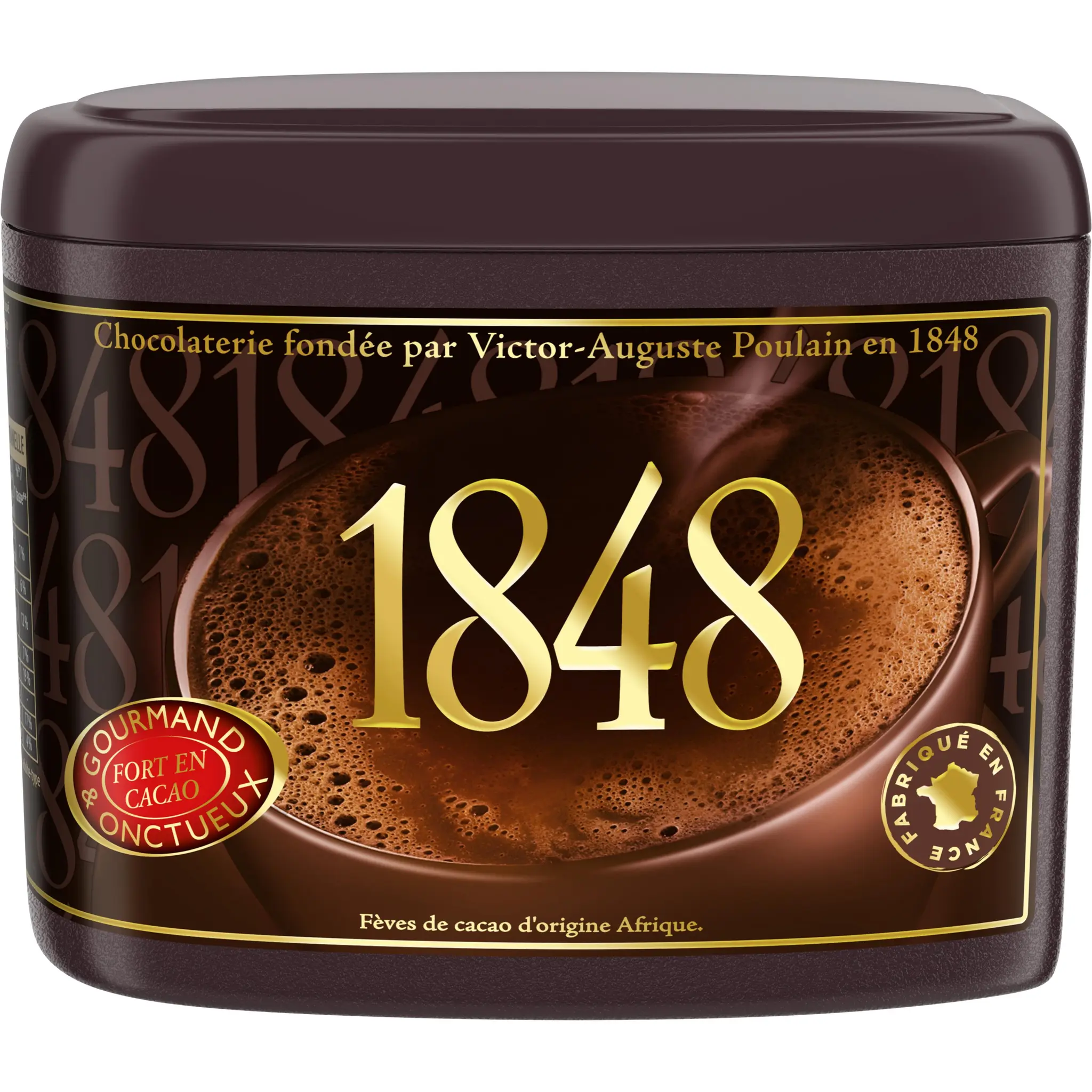 1848 Chocolat en poudre gourmand et onctueux