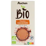 AUCHAN BIO Chocolat en poudre préparation pour boisson