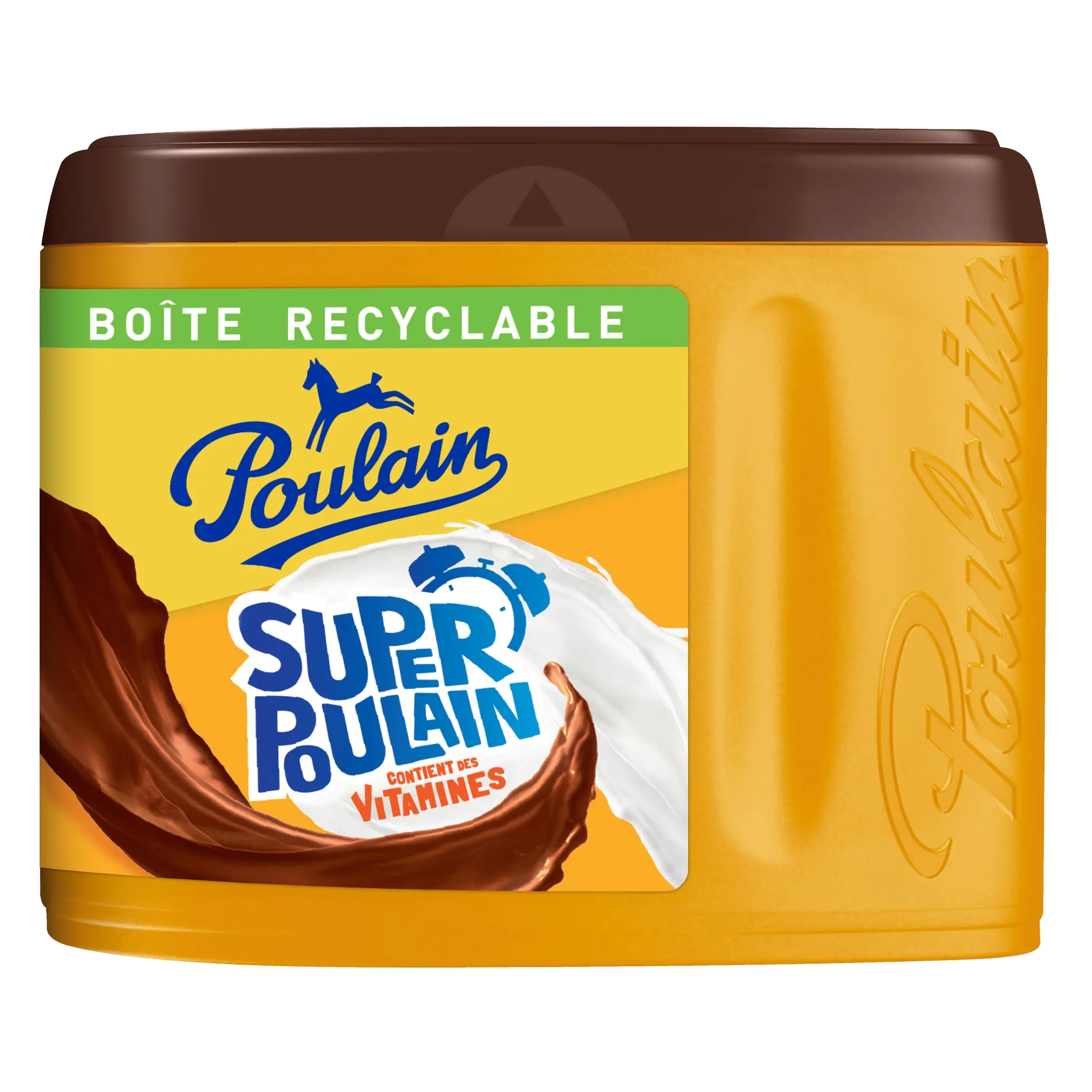 POULAIN Super poulain Préparation en poudre pour boisson cacaotée enrichie en vitamines