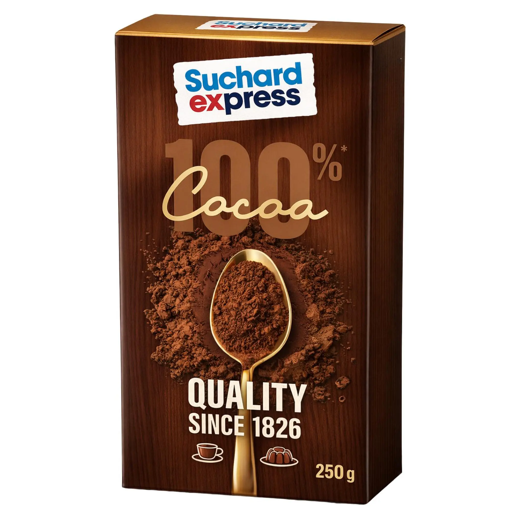 SUCHARD Cacao en poudre 100% cacao