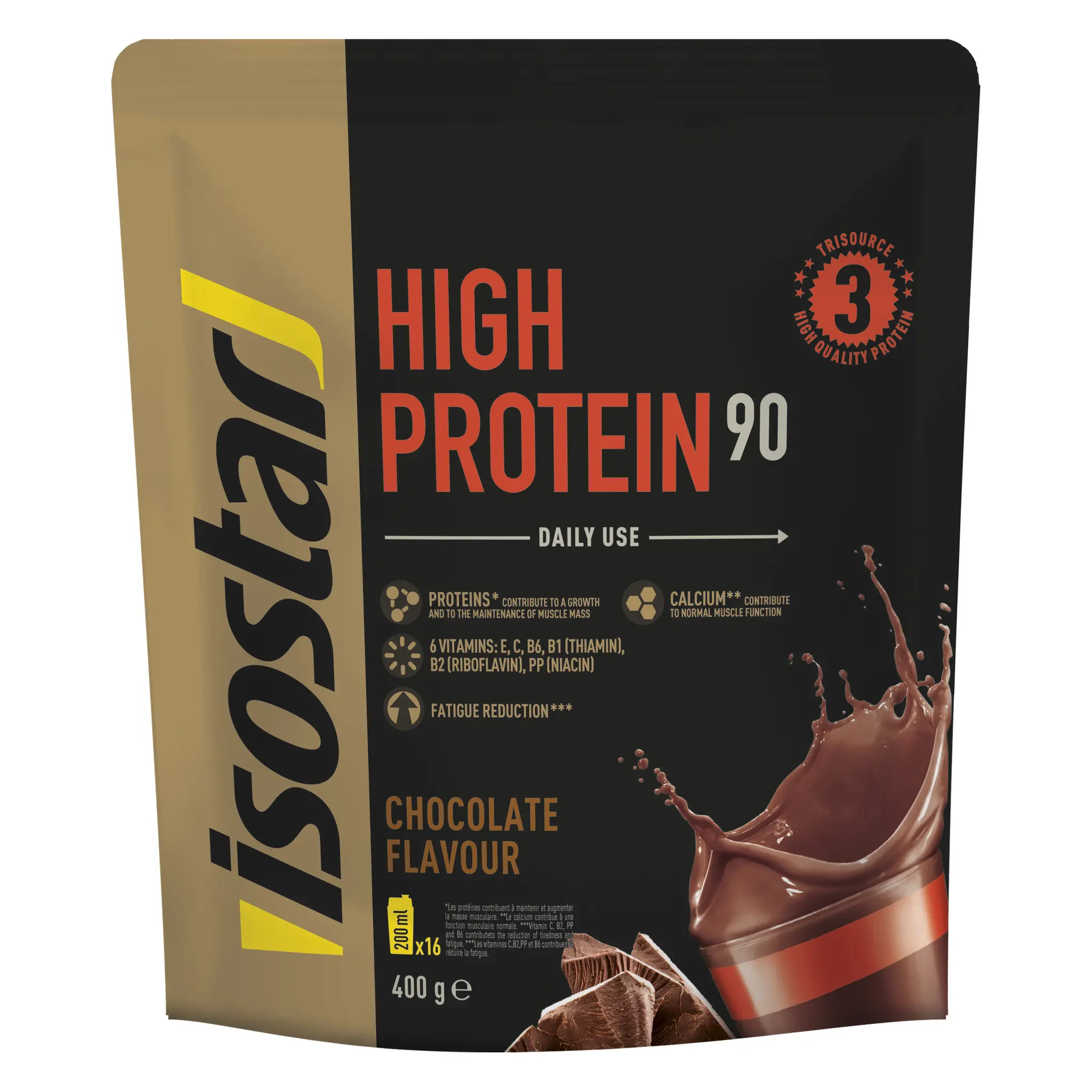 ISOSTAR Boisson high protein saveur chocolat doypack