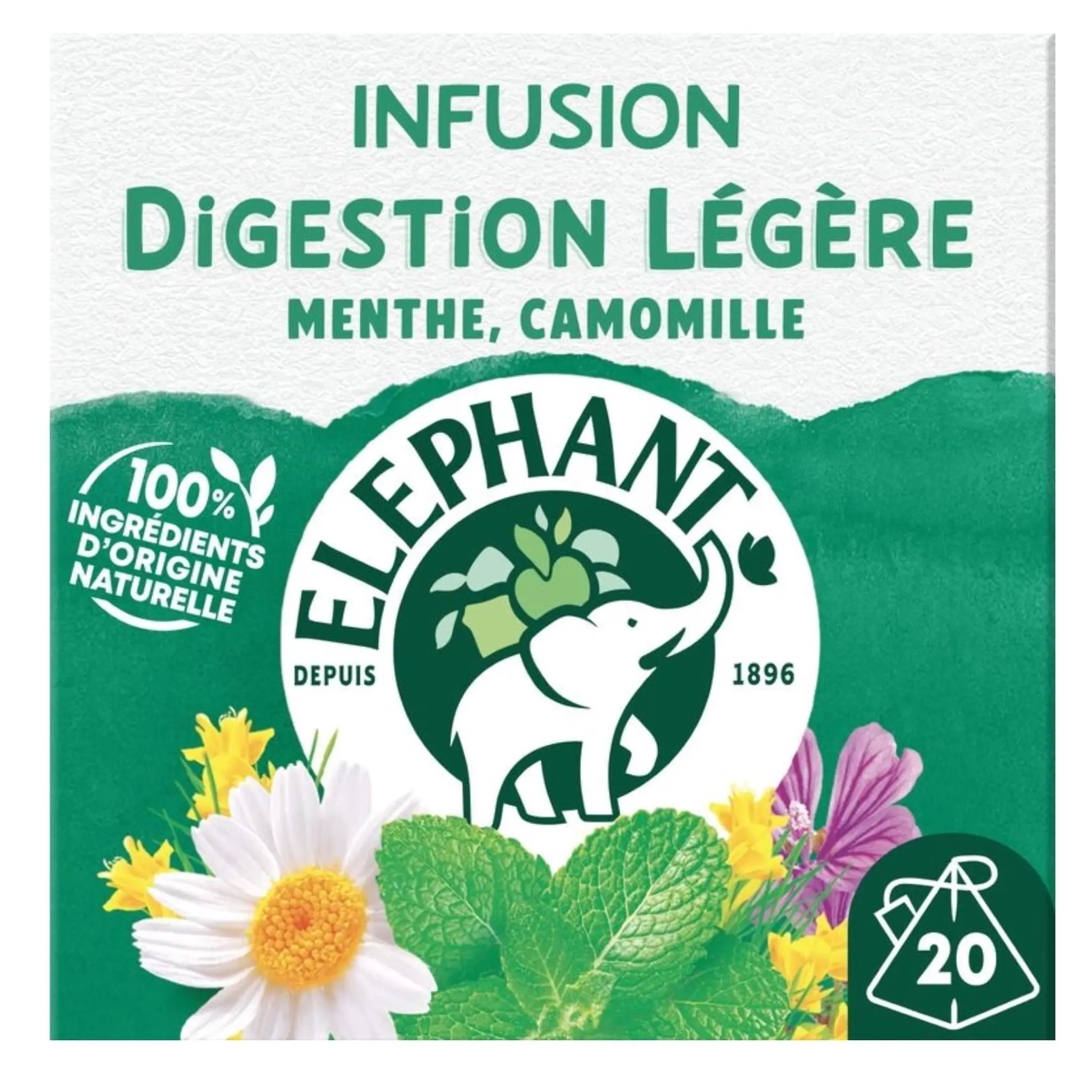 ELEPHANT Infusion à la menthe Digestion légère
