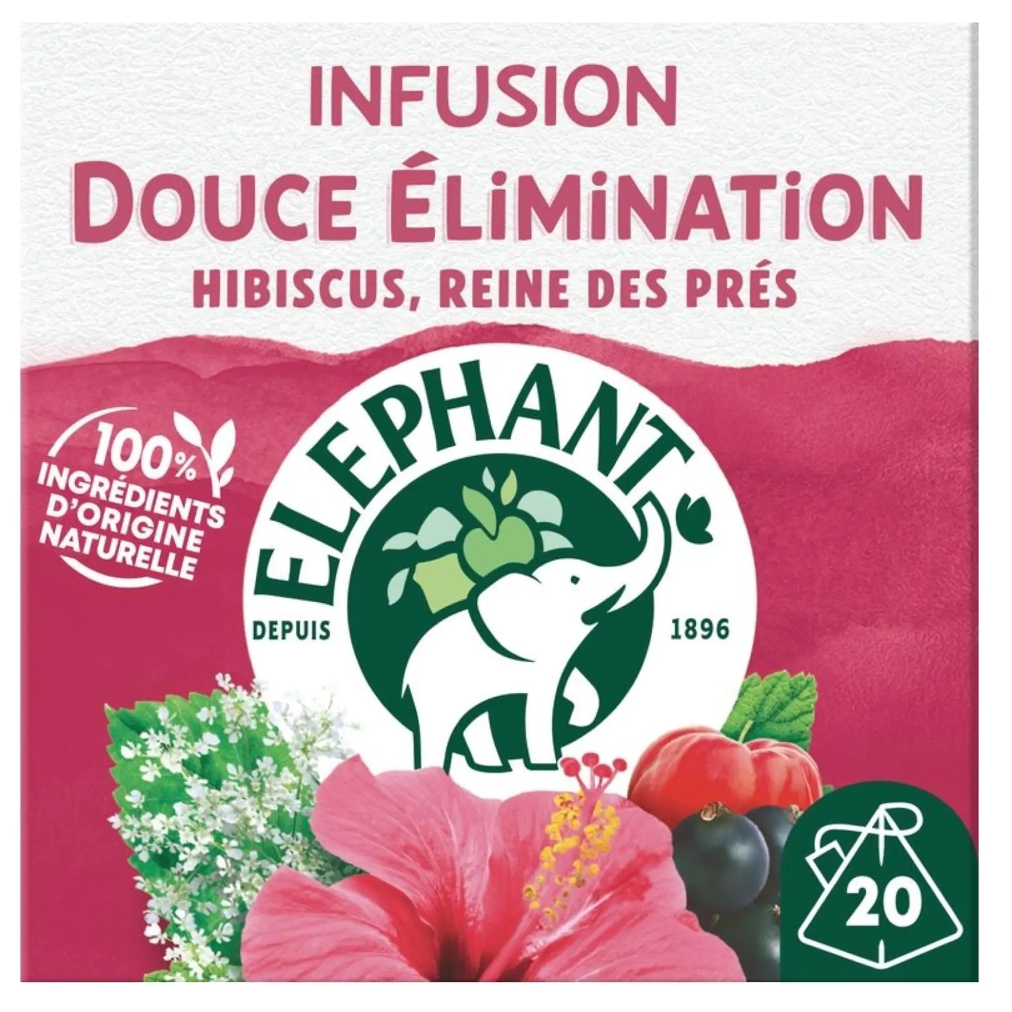 ELEPHANT Infusion à l'hibiscus Douce élimination