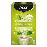 YOGI Infusion bio ayurvédique Matcha Energie thé vert menthe poivrée