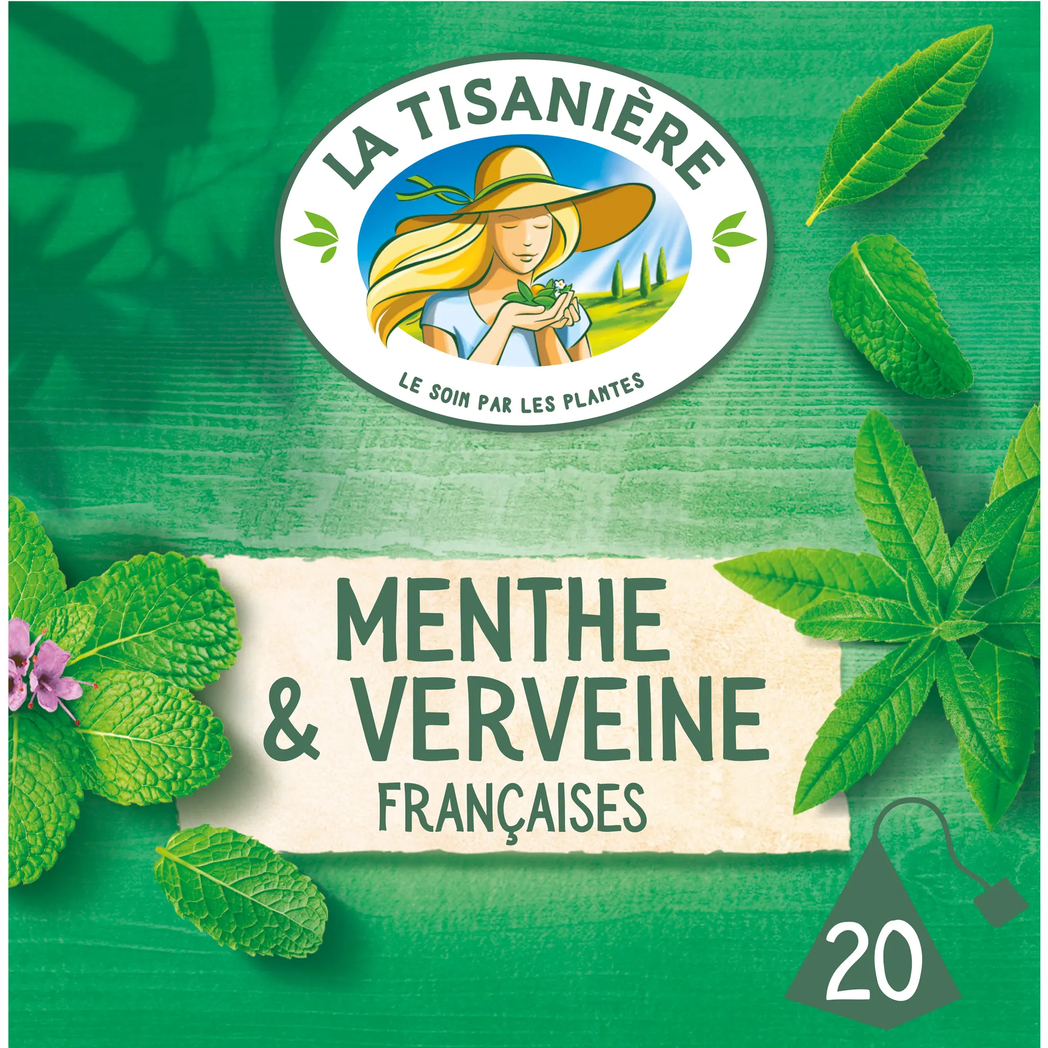 LA TISANIERE Infusion menthe & verveine française
