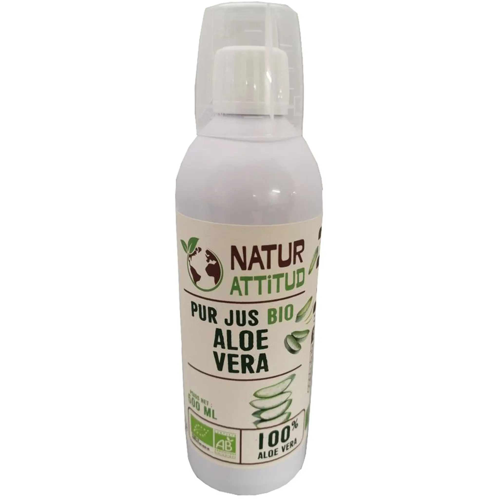 NATUR ATTITUD Pur jus 100% aloe vera bio