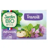 JARDIN BIO Infusion transit à la mauve et anis vert bio