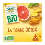 LA TISANIERE Infusion bio detox curcuma basilic et gingembre
