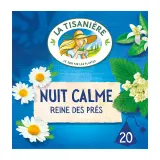 LA TISANIERE Infusion nuit calme reine des près camomille tilleul oranger