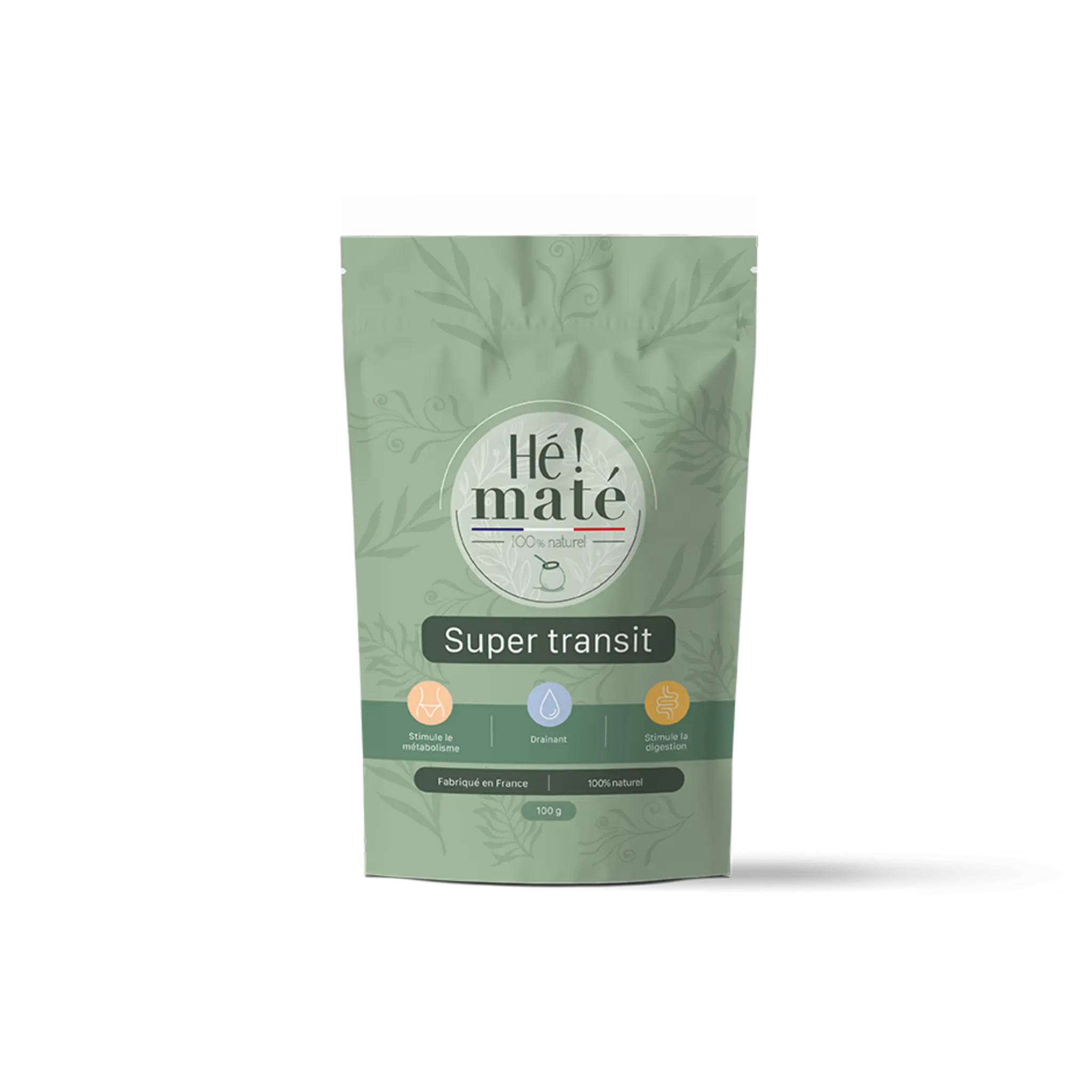HE MATE Infusion maté super transit à base de maté bio en vrac