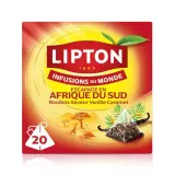 LIPTON Infusion escapade en Afrique du Sud au rooibos saveur vanille caramel