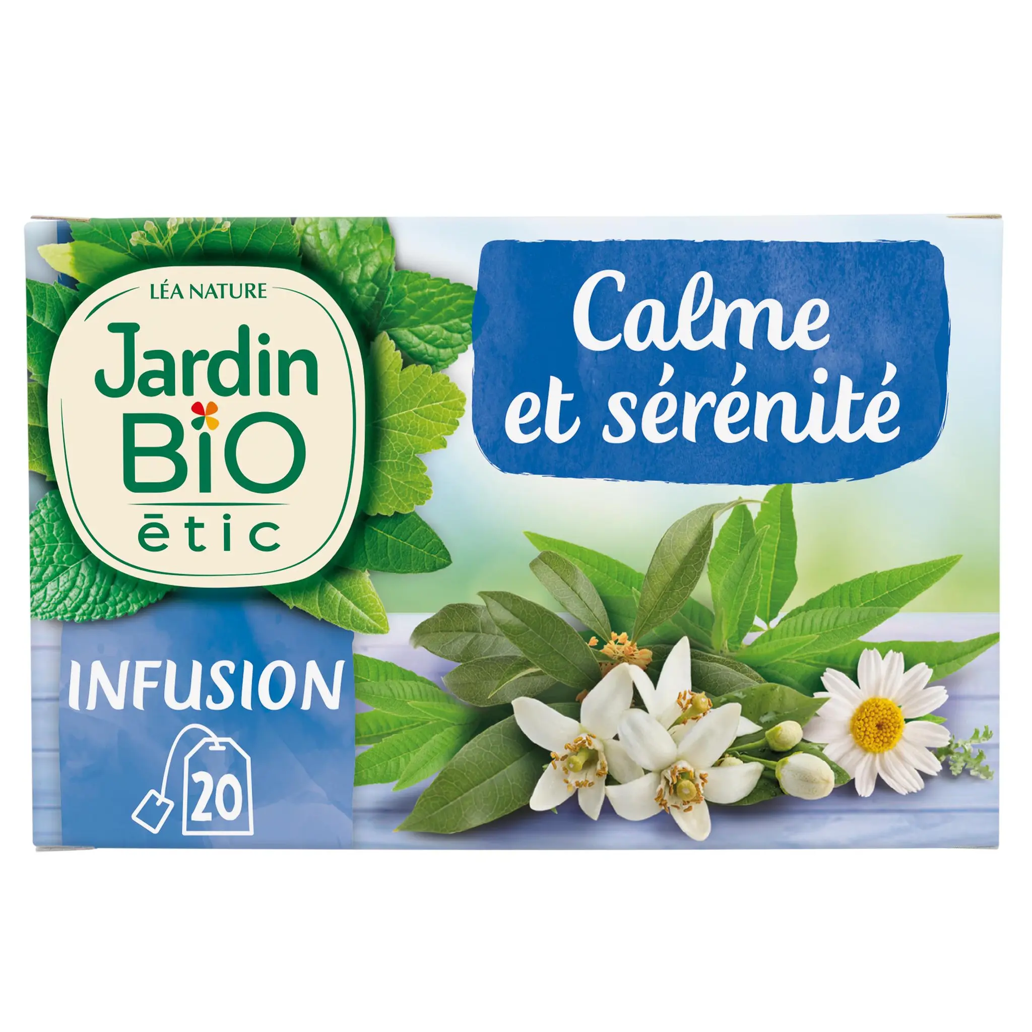 JARDIN BIO ETIC Infusion calme et sérénité