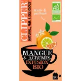 CLIPPER Infusion mangue et agrumes bio
