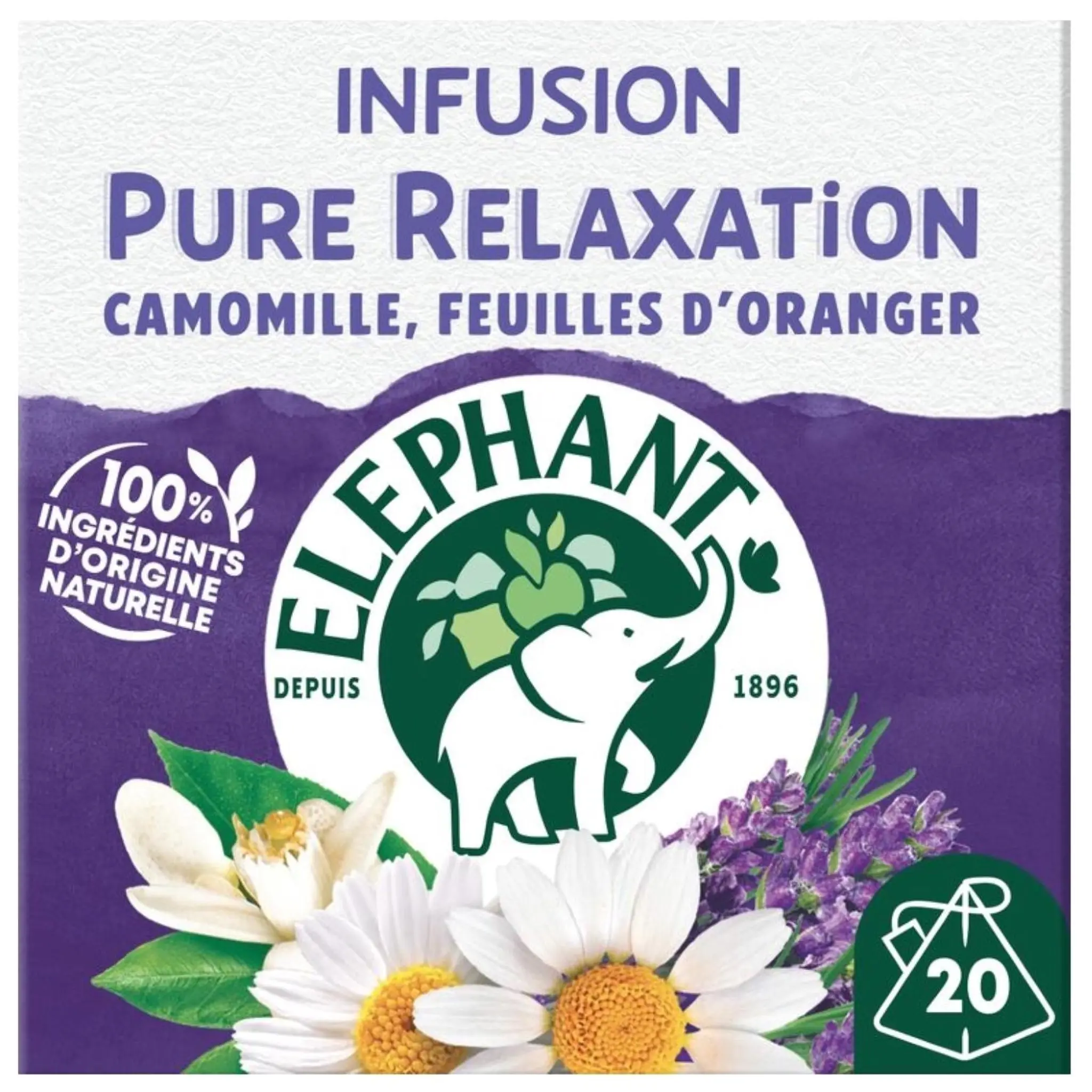 ELEPHANT Infusion à la camomille Pure Relaxation