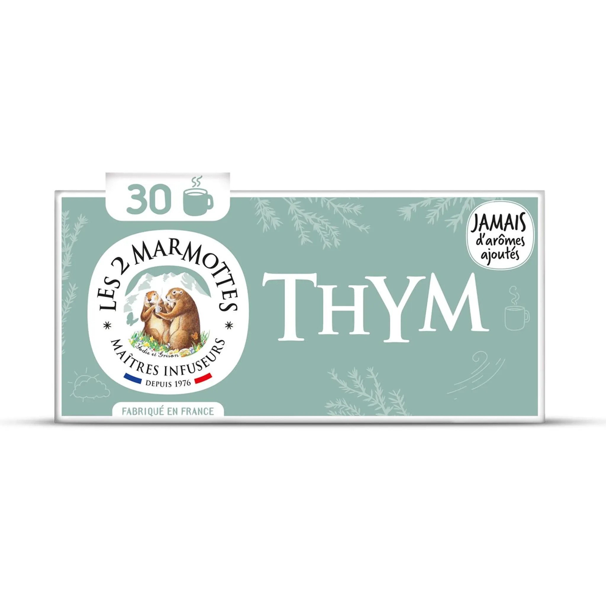 LES 2 MARMOTTES Infusion thym des marmottes
